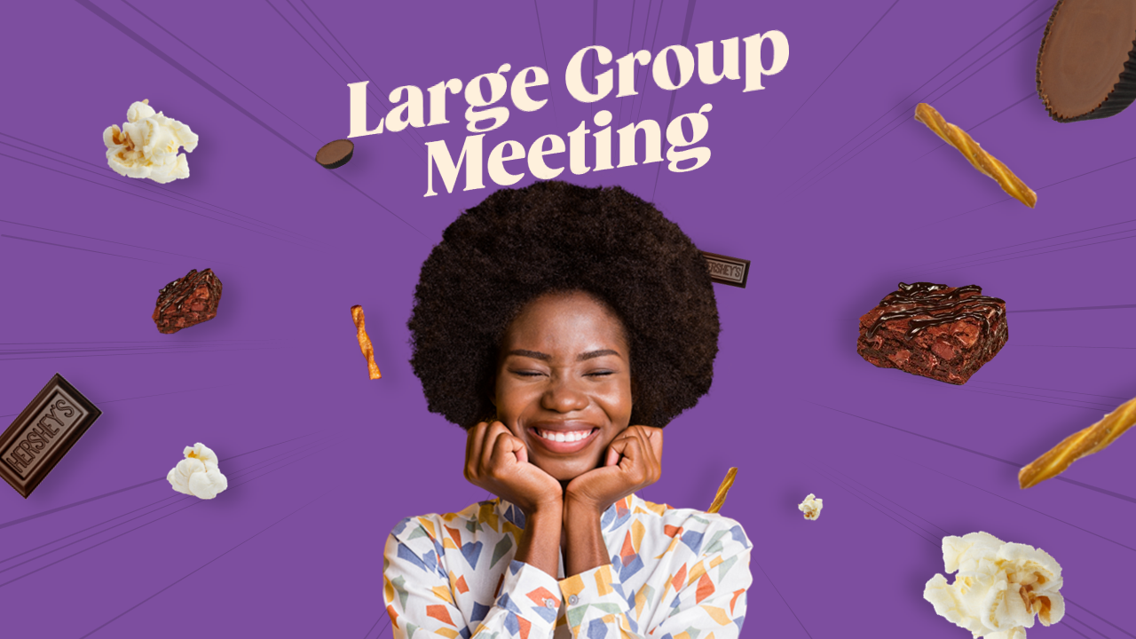 Large Group Meeting Presentation Design